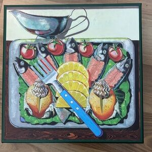 Kristof Santy 'Fork' 1000-Piece Puzzle - Green Box